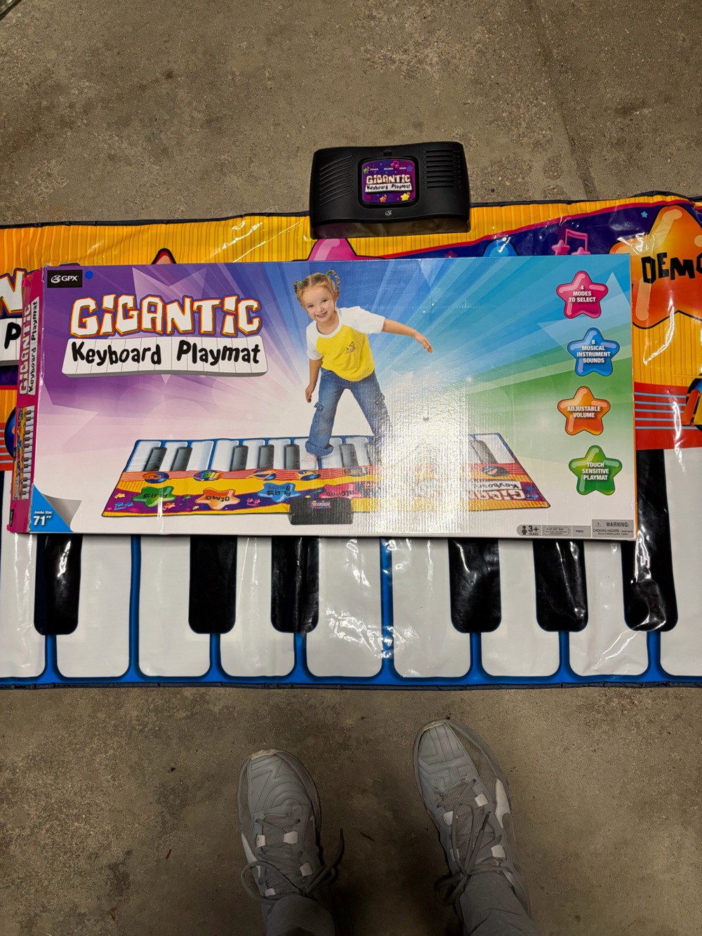 Keyboard Playmat - Colorful Piano Playmat for Kids